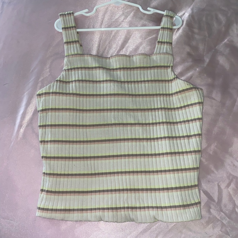 Soft Crop Tank Top Woman’s Size M